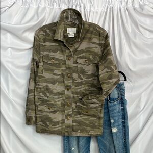 Caslon Camouflage Jacket